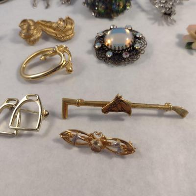 Collection of Brooches and Pins (#26)