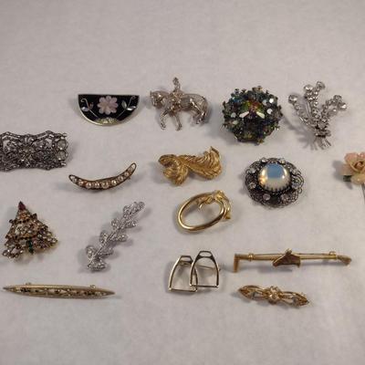 Collection of Brooches and Pins (#26)