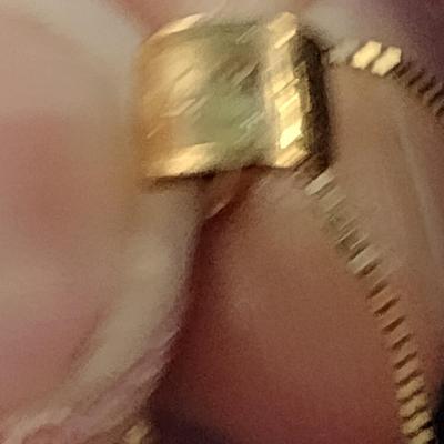 14kt Yellow Gold Necklace with Horse Head Pendant- Approx 3.8 Grams (#27)