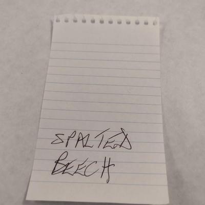 Set of Two Hand Crafted Turned Wood English Spalted Beech Goblets