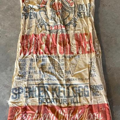Vintage Cloth Kellogg Bag