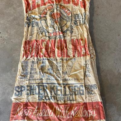 Vintage Cloth Kellogg Bag