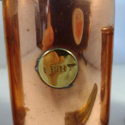 Set of Four Vintage Graduated Size Copper Dippers