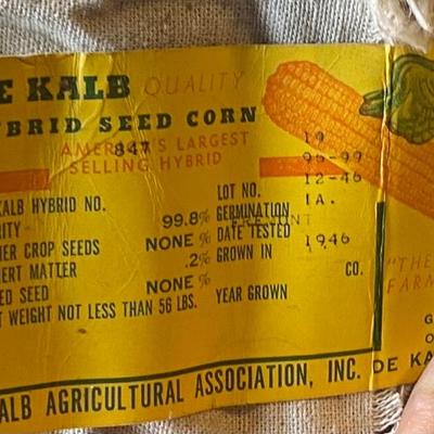 Vintage Cloth Seed Bags