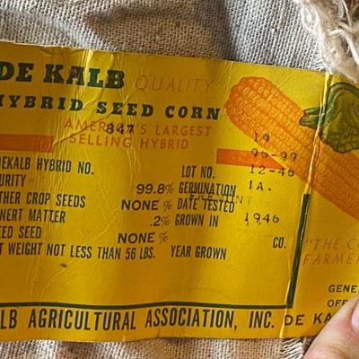 Vintage Cloth Seed Bags