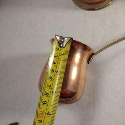 Collection of VintageCopper Alcohol Dippers