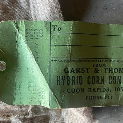 Vintage Cloth Pioneer Seed Bags