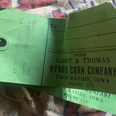 Vintage Paper and Cloth Pioneer Seed Bags