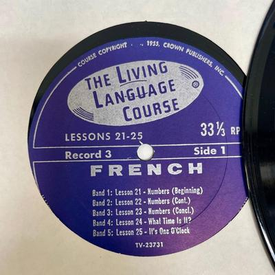 French Language Course - 33RPM Records