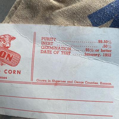 Vintage Cloth Tomson Seed Bags