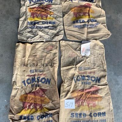 Vintage Cloth Tomson Seed Bags