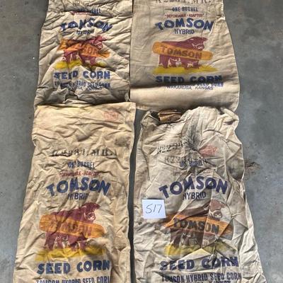 Vintage Cloth Tomson Seed Bags