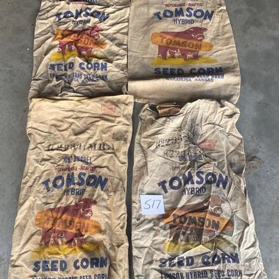 Vintage Cloth Tomson Seed Bags