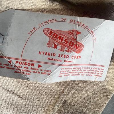 Vintage Cloth Tomson Seed Bags