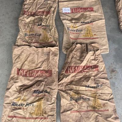 Vintage Cloth KFU Seed Bags
