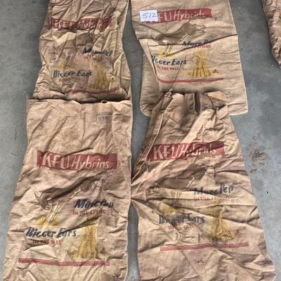 Vintage Cloth KFU Seed Bags