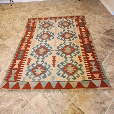 Southwestern Area Rug 6'3" x 9'