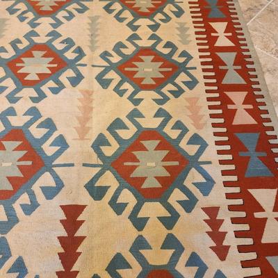 Southwestern Area Rug 6'3" x 9'
