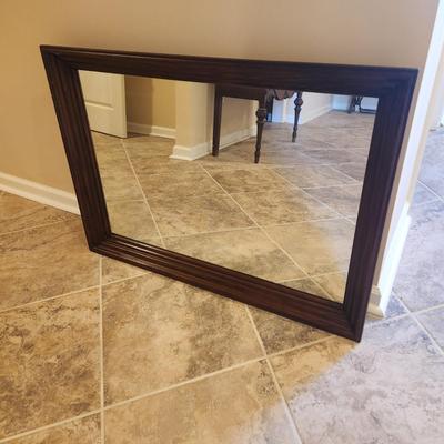 Large Very Heavy Wall Mirror 40x29