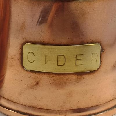 Collection of Vintage Copper Cider Dippers