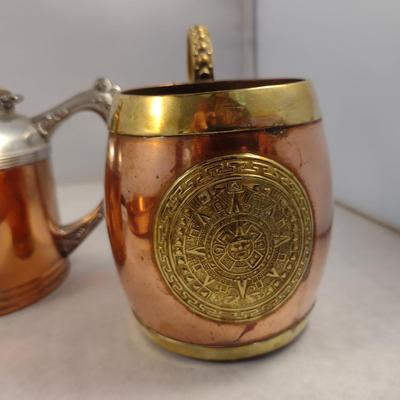 Collection of Copper Kitchen Ware
