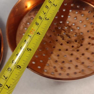 Collection of Copper Kitchen Ware