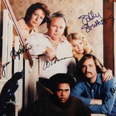 All In The Family signed photo 
