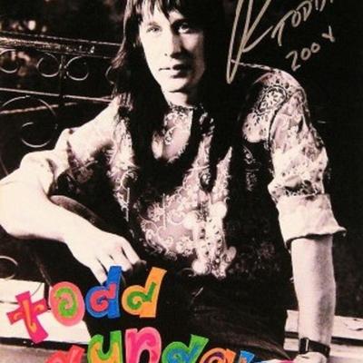 Todd Rundgren signed tour book