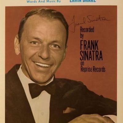 Frank Sinatra signed sheet music 