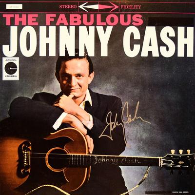 Johnny Cash The Fabulous signed album