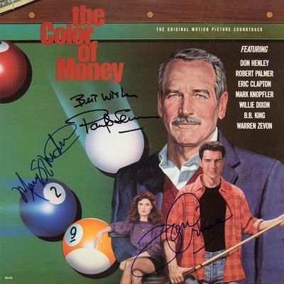 The Color of Money signed soundtrack album.
