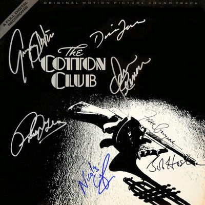 The Cotton Club signed soundtrack album