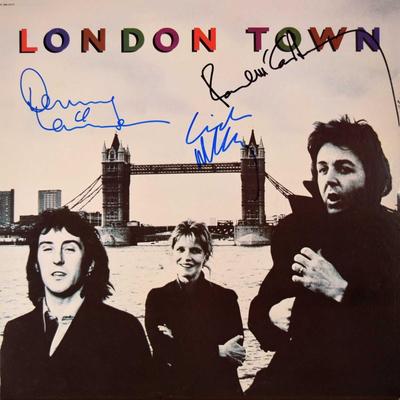 Wings signed London Town album