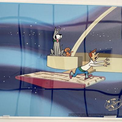 The Jetsons Hand Painted Cel- limited edition opening title