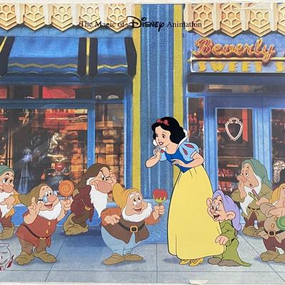 Snow White and the Seven Dwarfs limited edition sericel 