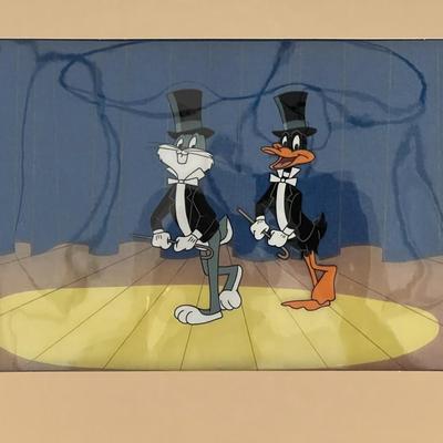 Bugs Bunny and Daffy Duck orignal sericel