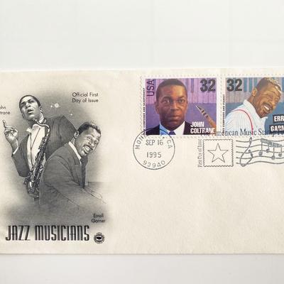 Jazz Musicians First Day Cover