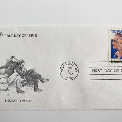 The Barrymores First Day Cover 