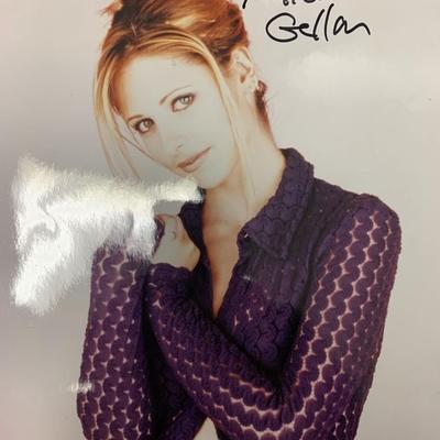 Sarah Michelle Gellar signed photo