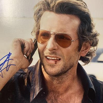 The Hangover Bradley Cooper signed movie photo 
