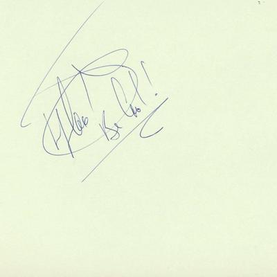 LL Cool J original signature