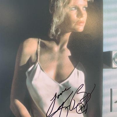 Kim Basinger signed photo