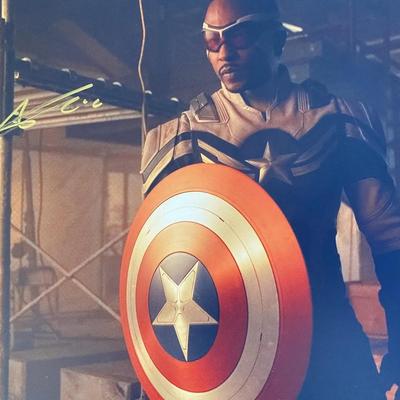 The Falcon and the Winter Soldier Anthony Mackie signed photo