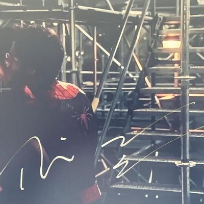 Spider-Man: No Way Home Tobey Maguire and Andrew Garfield signed movie photo