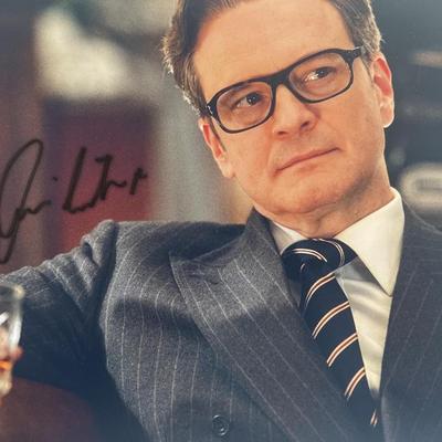  Kingsman Colin Firth signed photo