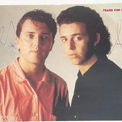 Tears for Fears band signed photo 