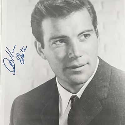 Star Trek William Shatner signed photo