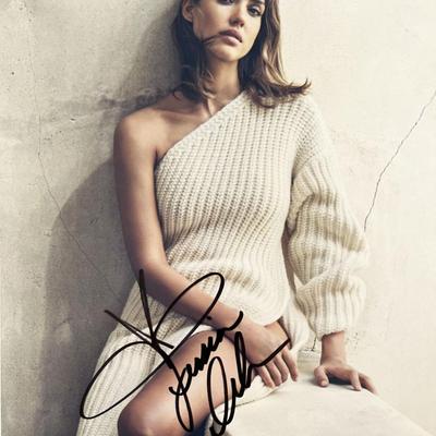 Jessica Alba signed photo