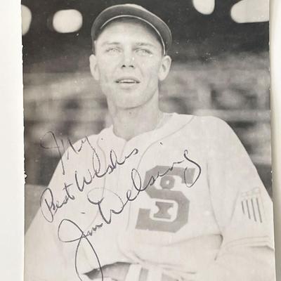 Chicago White Sox Jim Delsing signed photo
