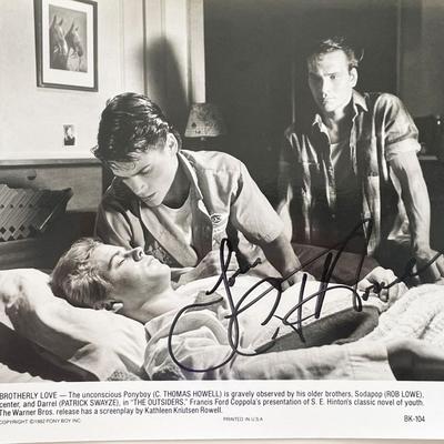 Brotherly Love C. Thomas Howell signed movie photo